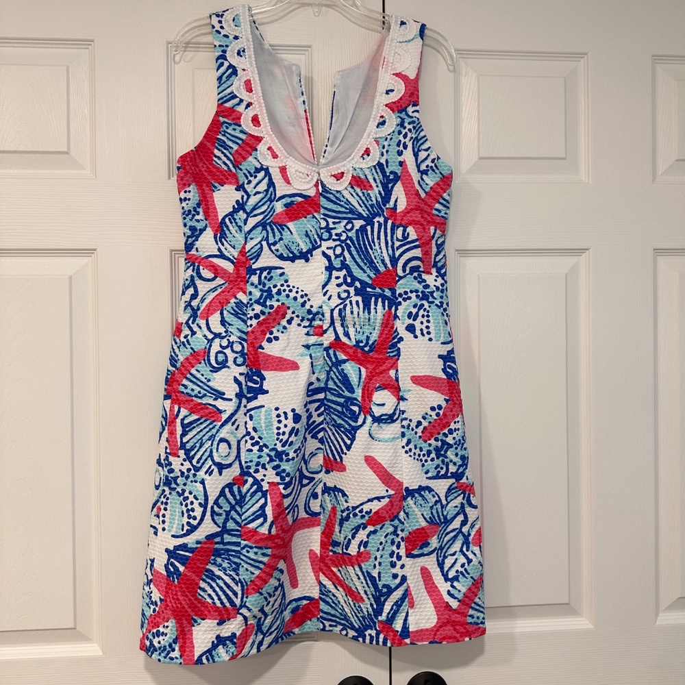 EUC Lilly Pulitzer Janice Sleeveless Shift Dress Size 10 - Picture 10 of 15